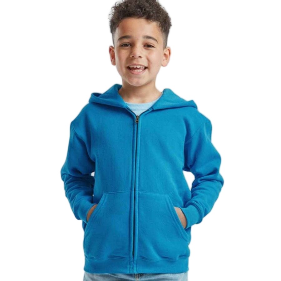 Fruit of the Loom Kids Classic Hooded Sweatshirt Jacket