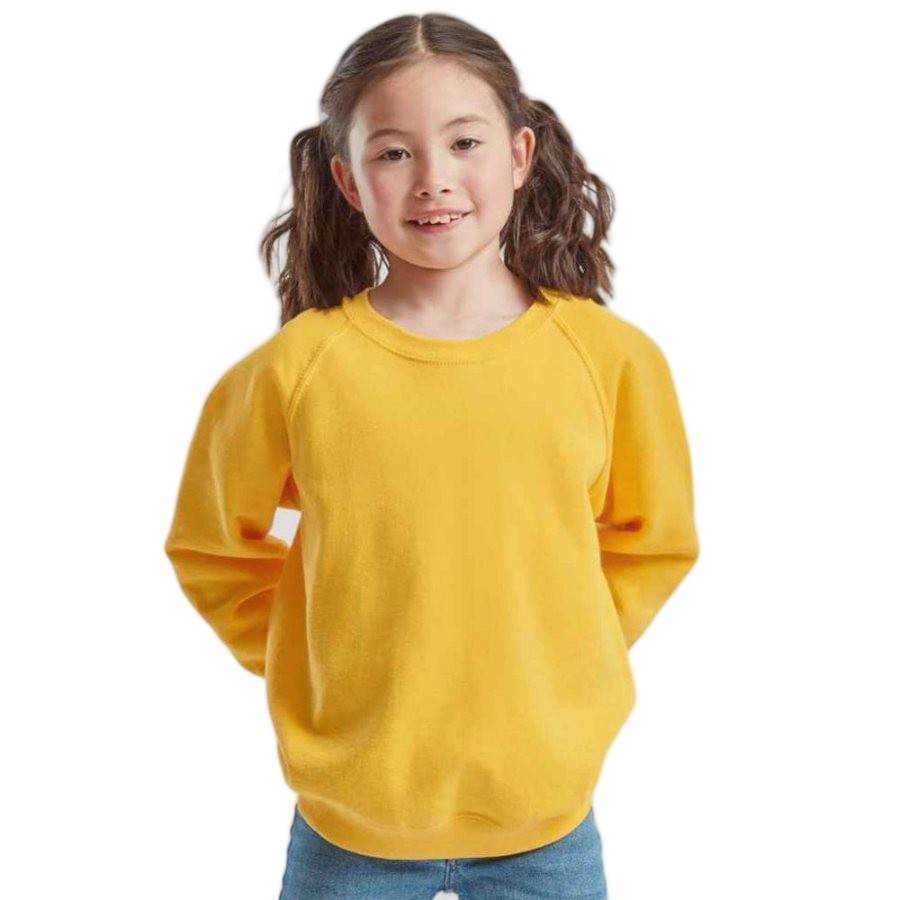 Fruit of the Loom Kids Classic Raglan Sweatshirt