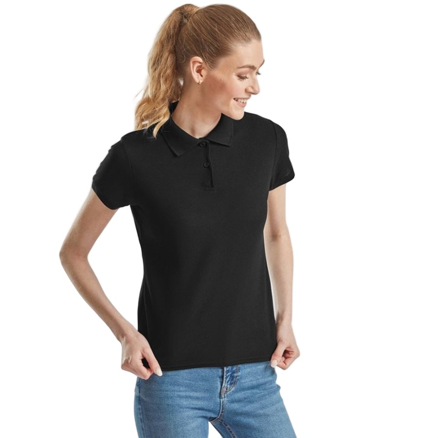 Fruit of the Loom Lady Fit Piqué Polo Shirt
