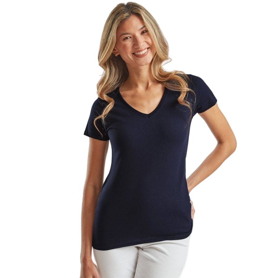 Fruit of the Loom Lady Fit Value V Neck T-Shirt