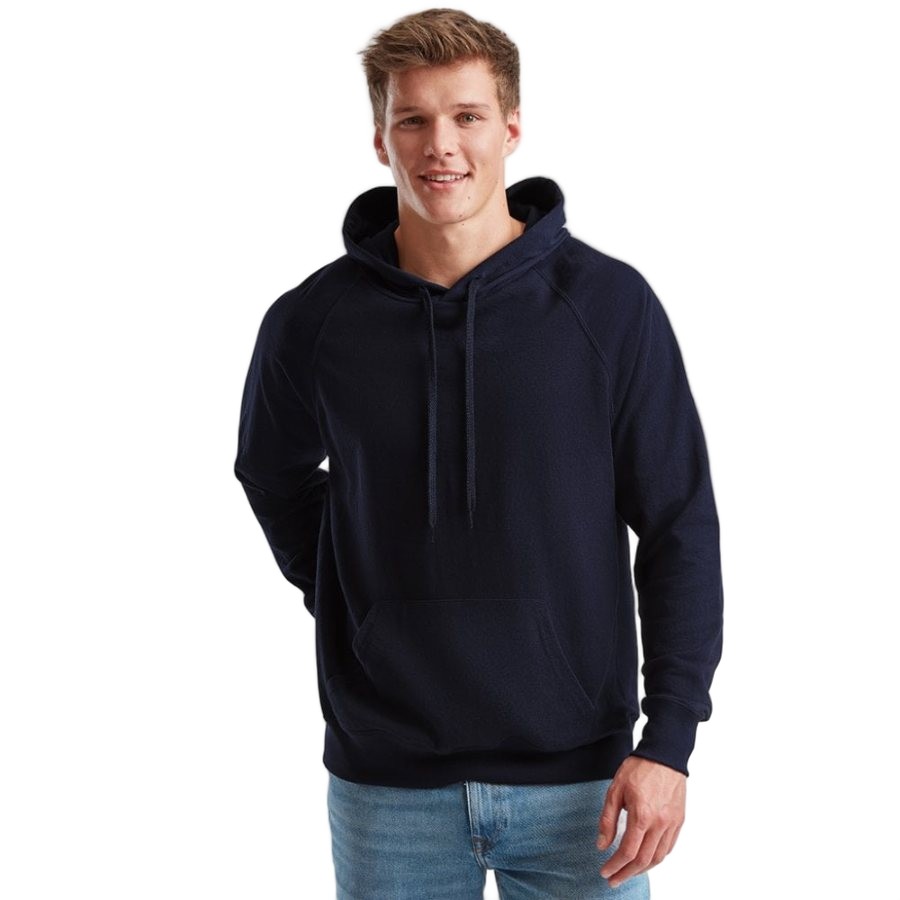 Fruit of the Loom Lightweight Hooded Sweatshirt