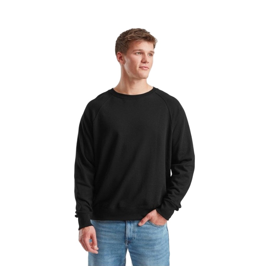 Fruit of the Loom Lightweight Raglan Sweatshirt