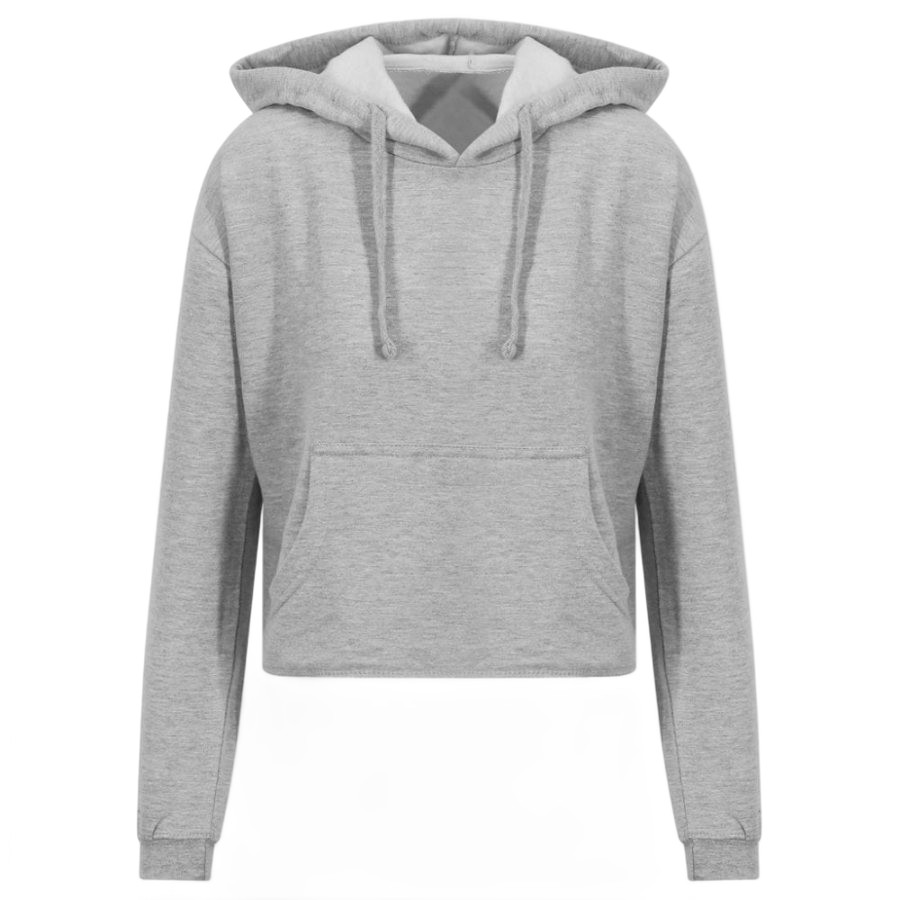 Just Hoods AWDis Ladies Cropped Hoodie