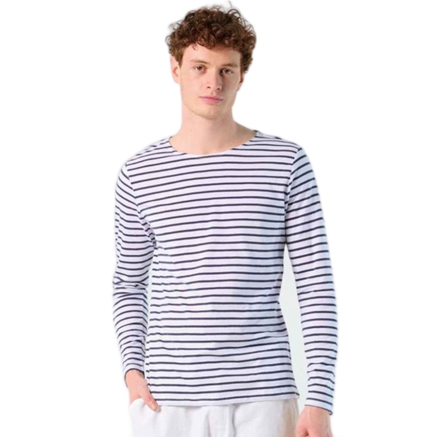SOL'S Marine Long Sleeve Striped T-Shirt