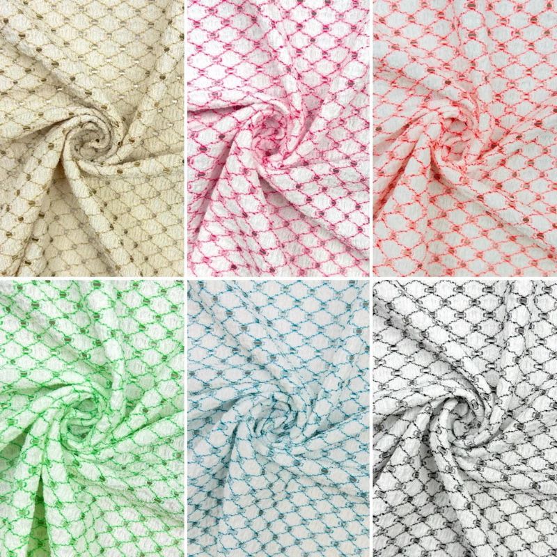 Airy Prism Knitted Fabric