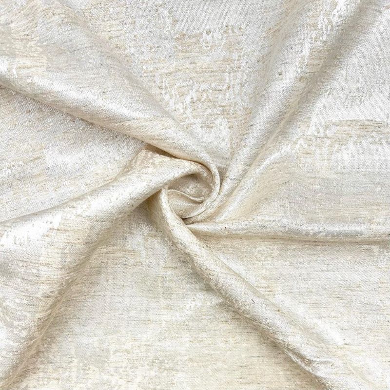 Antique Pearl Linen Mix Fabric