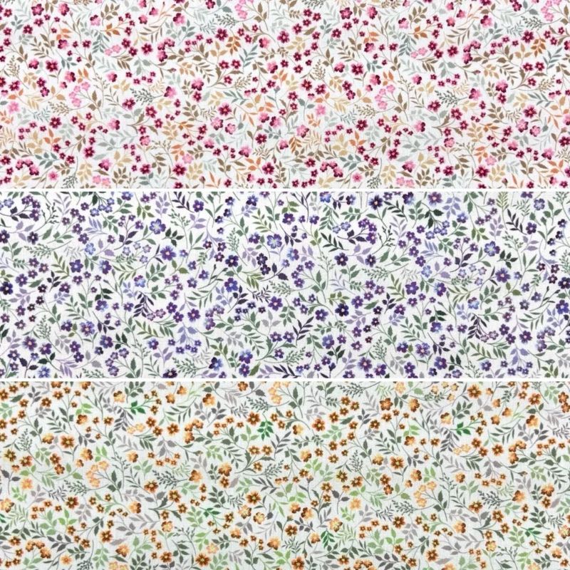 Autumn Trail Polycotton Fabric