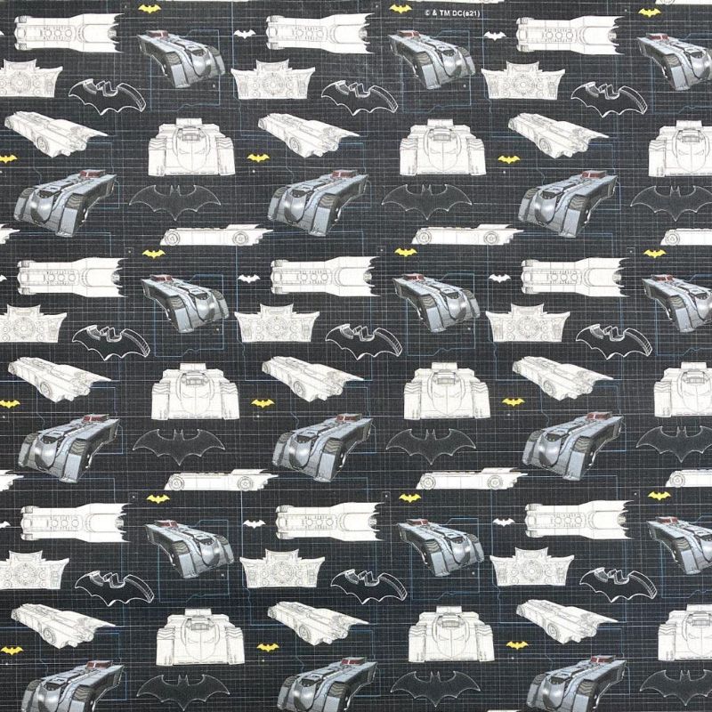 Batmobile Cotton Fabric