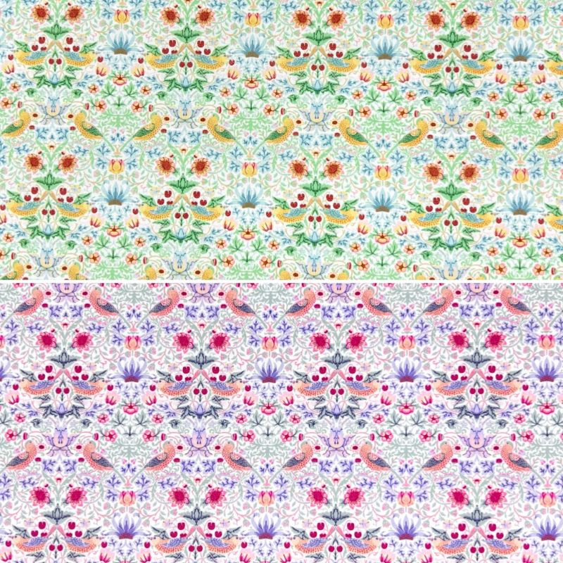 Bird Song Polycotton Fabric