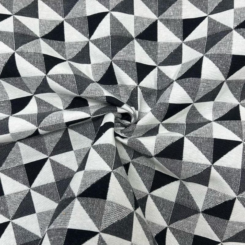 Black and White Big Holland Tapestry Fabric