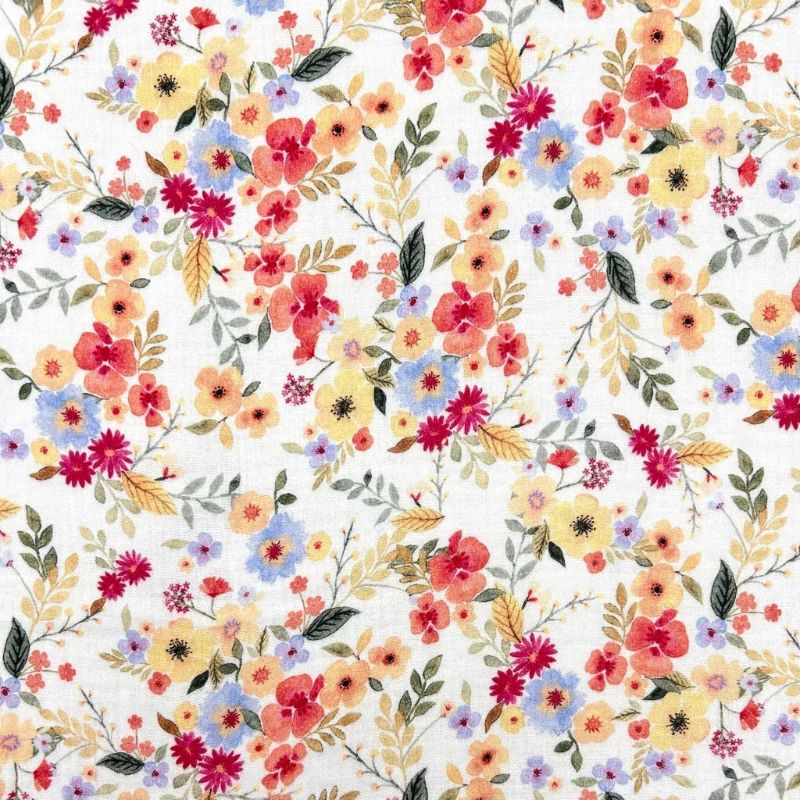 Bloomfield Garden Double Gauze Fabric
