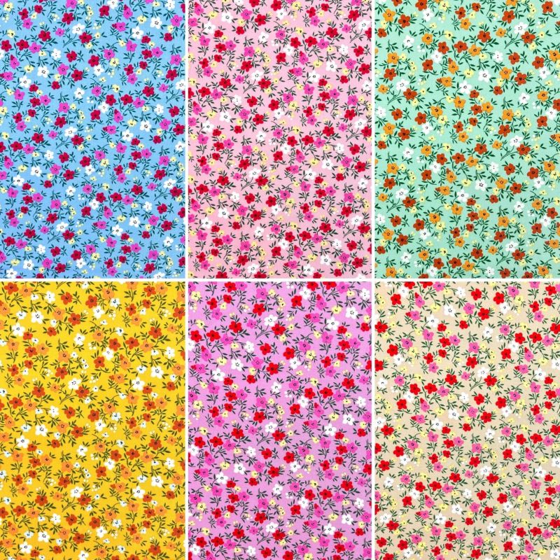 Blossom Belle Viscose Fabric