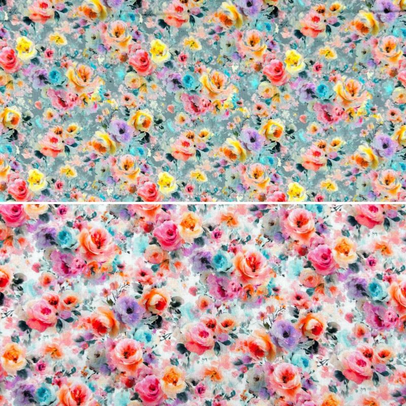 Blossom Dream Cotton Sateen Fabric