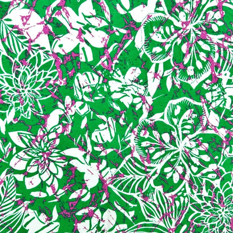 Blossom Splash Viscose Jersey Fabric