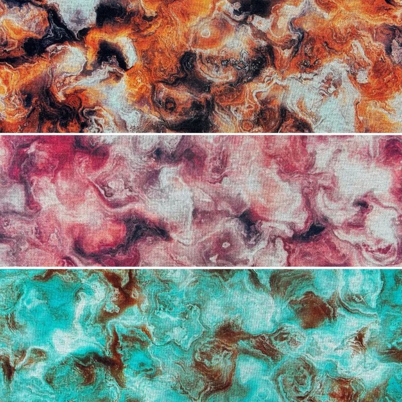 Burning Cloud Digital Modal-Touch Jersey Fabric