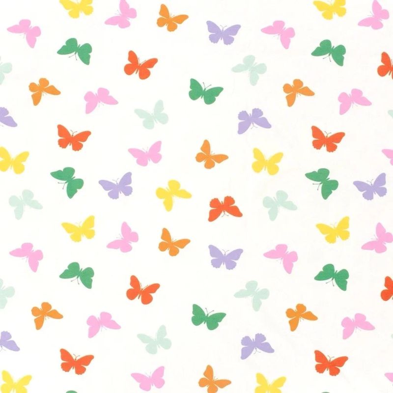Butterfly Bliss Cotton Jersey Fabric