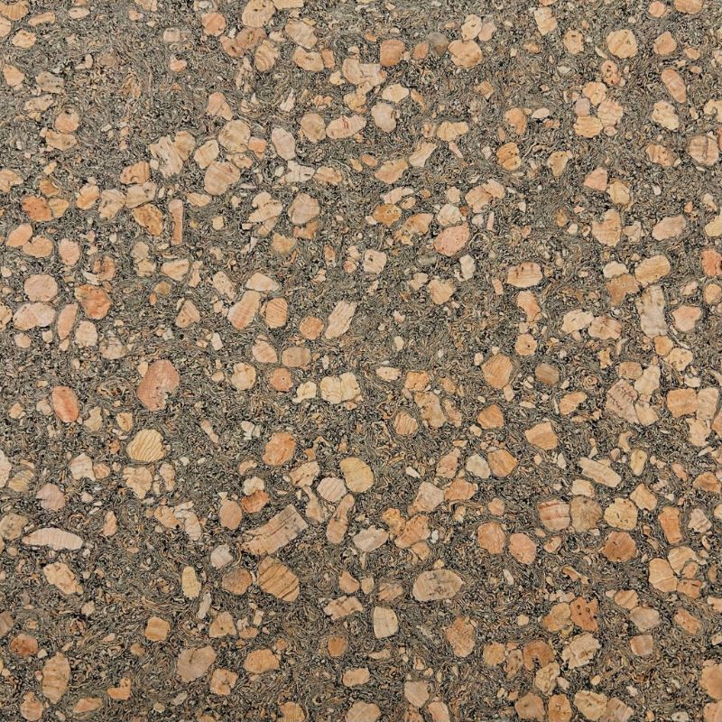 Charcoal Pebble Cork Fabric
