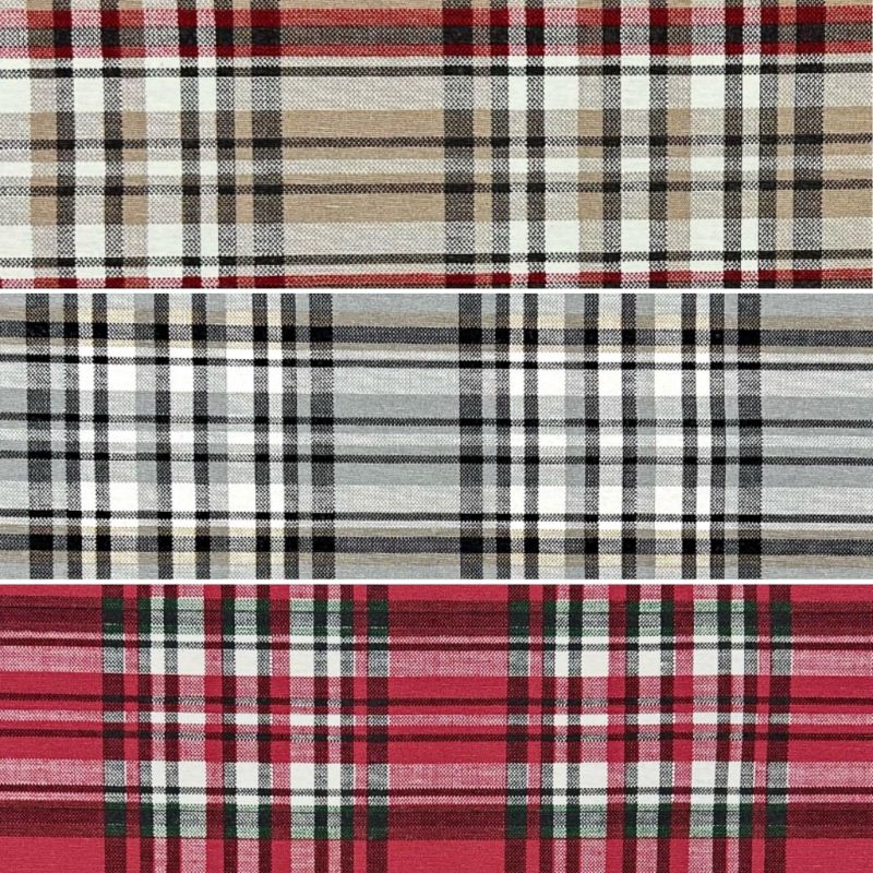 Classic Check Water Resistant Fabric