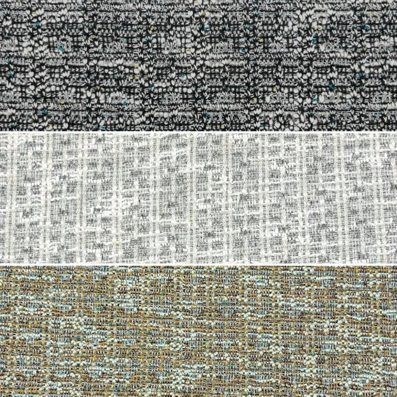 Classic Design Tweed Knit Fabric