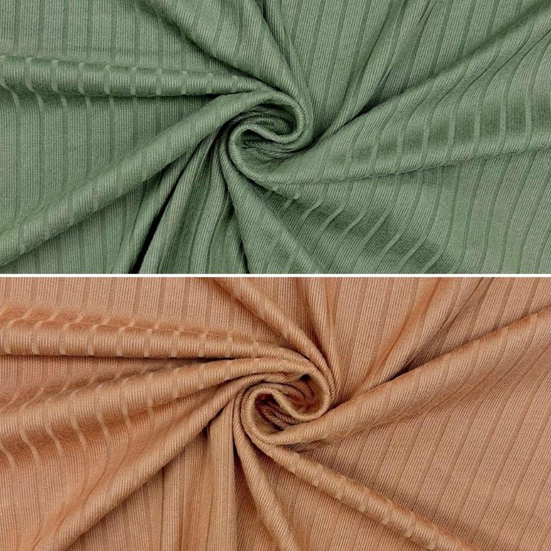 Classic Ribbed Jersey Fabric