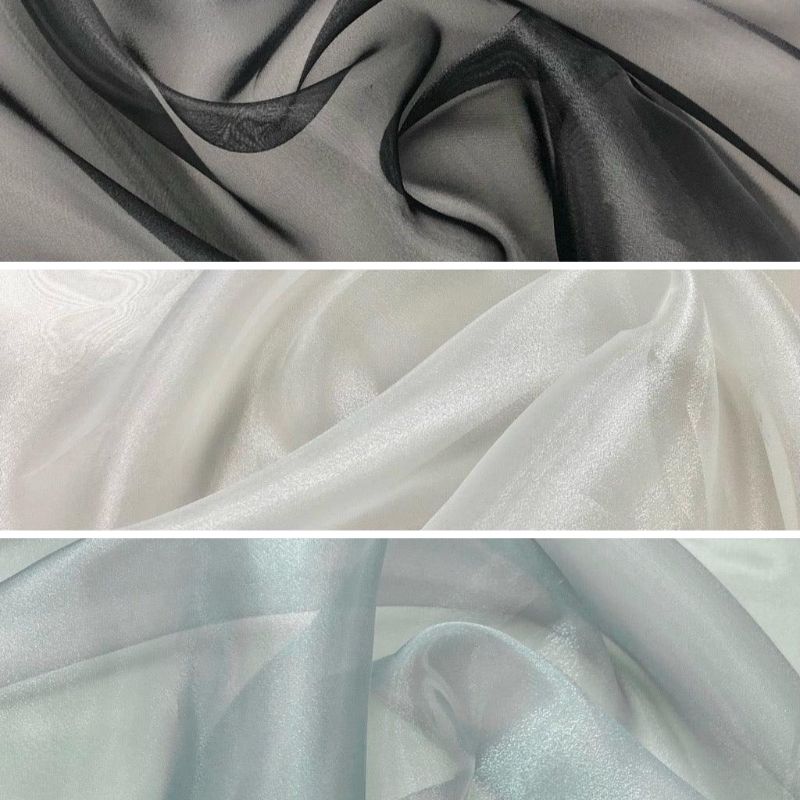 Clearance - Plain Organza Fabric