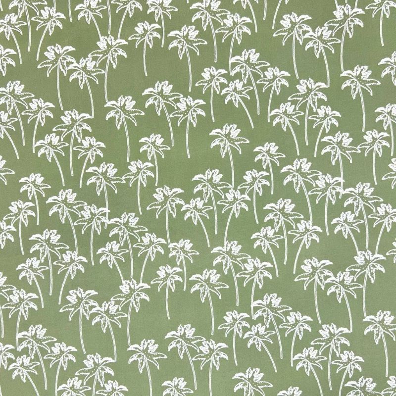 Coastal Palms Swim Shorts Fabric