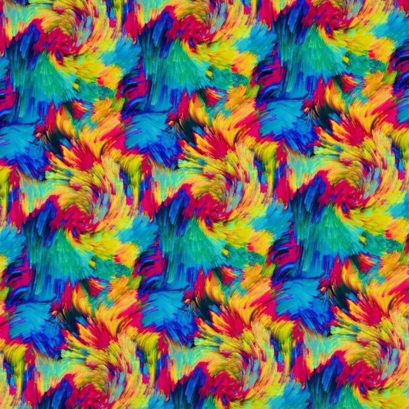 Colour Splash Active Wear Jersey Fabric