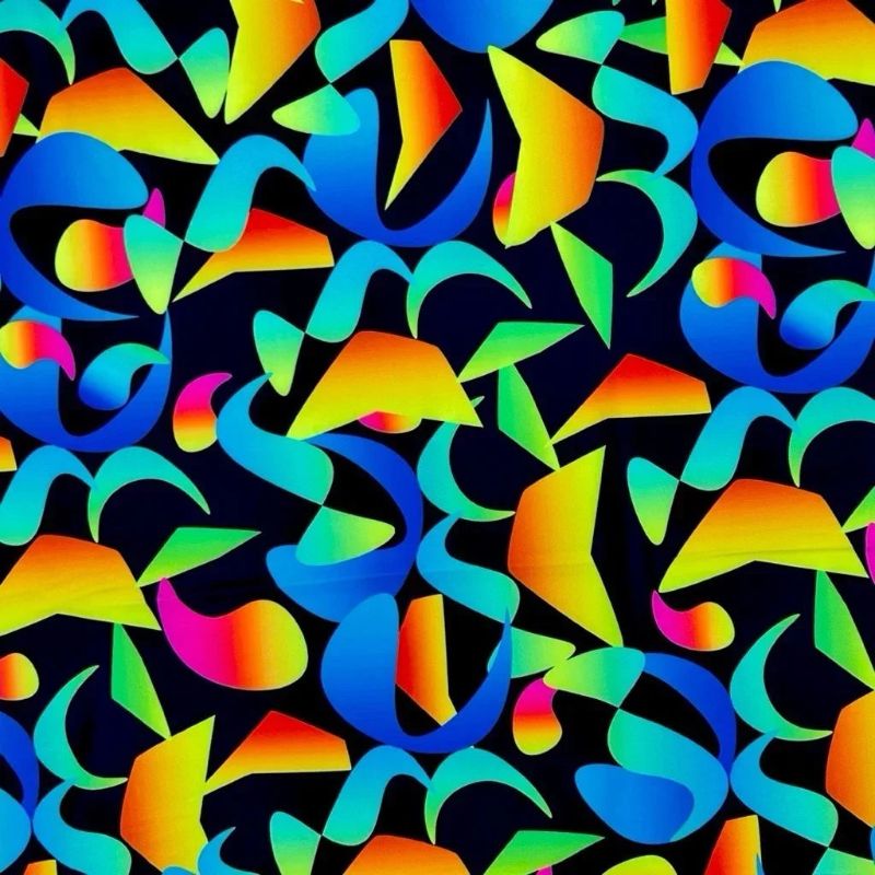 Cosmic Escape Active Wear Jersey Fabric