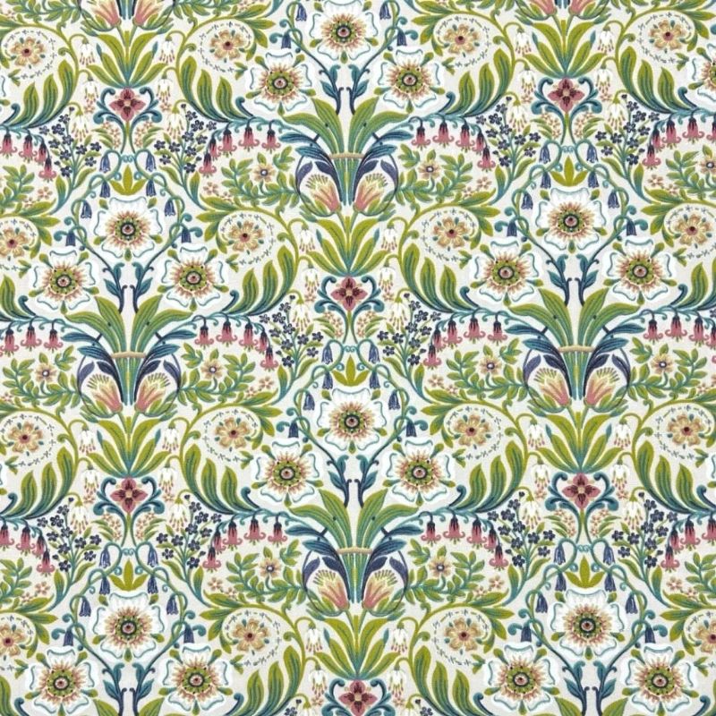 Cottage Vine Cotton Canvas Fabric