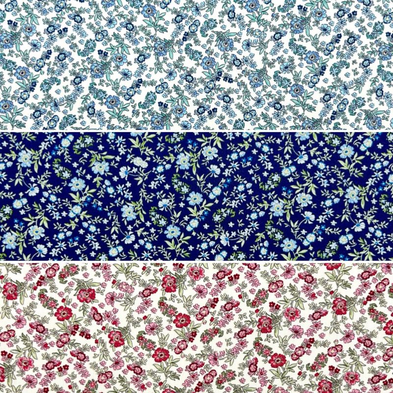 Daisy Lane Rose & Hubble Cotton Poplin Fabric