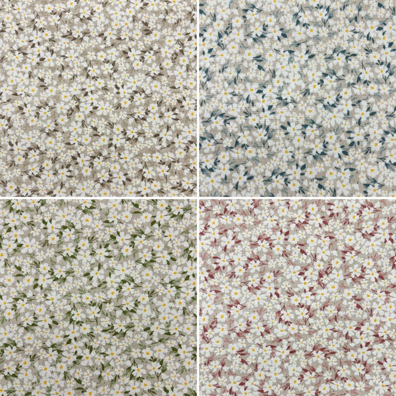 Daisy Sprigs Water Resistant Fabric