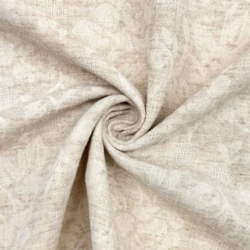 Desert Bloom Linen Blend Double Gauze Fabric
