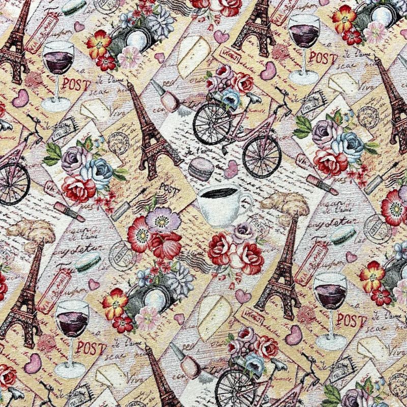 Eiffel Dreams Tapestry Fabric