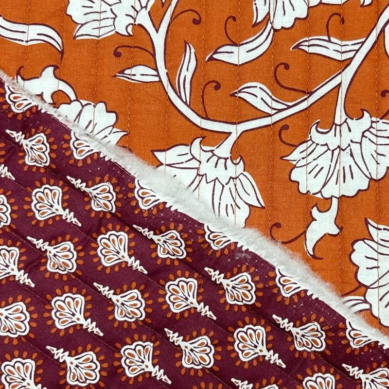 Floral Trail Quilted Cotton Fabric