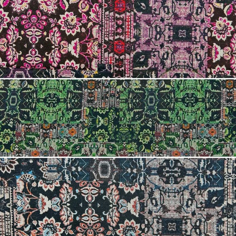 Folk Fusion Digital Modal-Touch Jersey Fabric