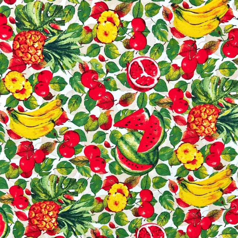 Fruit Garden Water Resistant Fabric