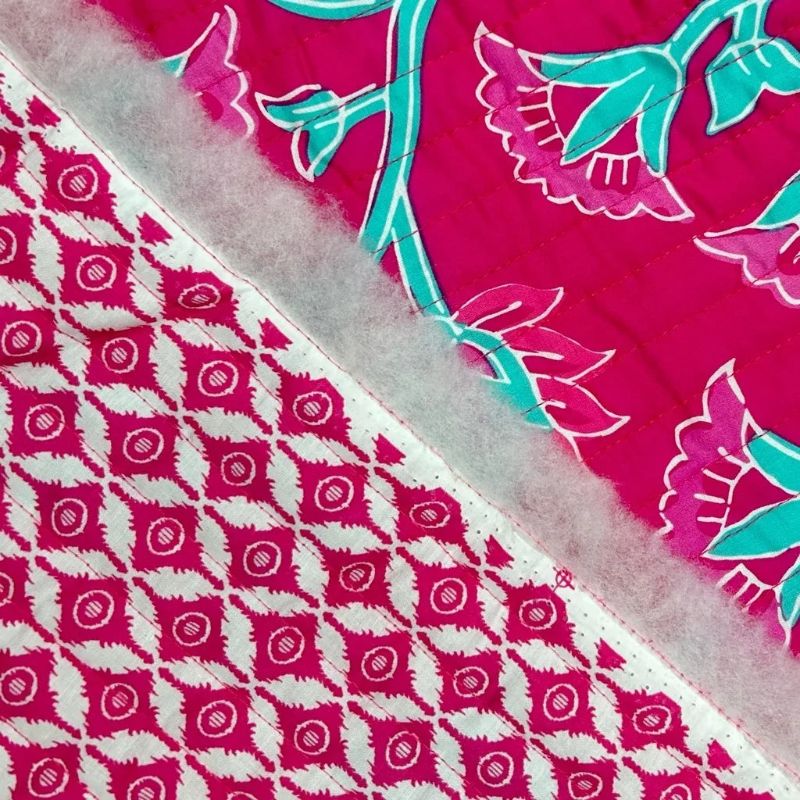 Garden Mosaic Quilted Cotton Fabric
