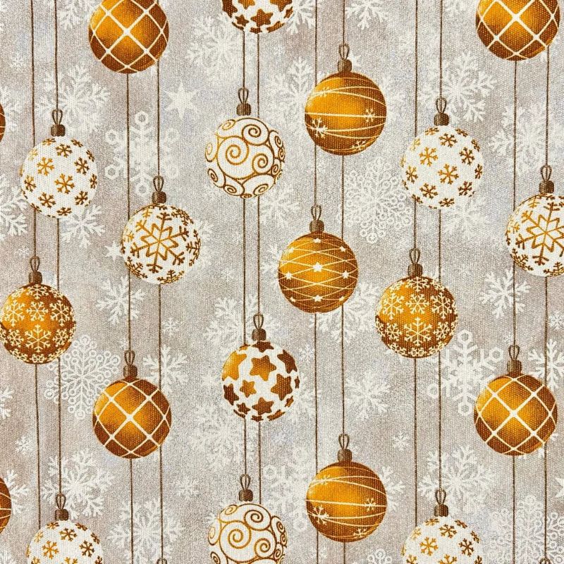 Golden Sparkle Lightweight Tapestry Fabric