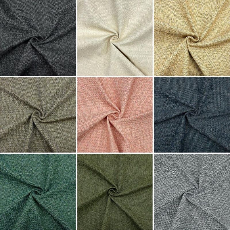 Herringbone Tweed Upholstery Fabric