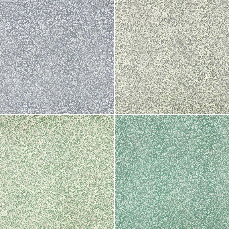 Lily Leaf Cotton Fabric