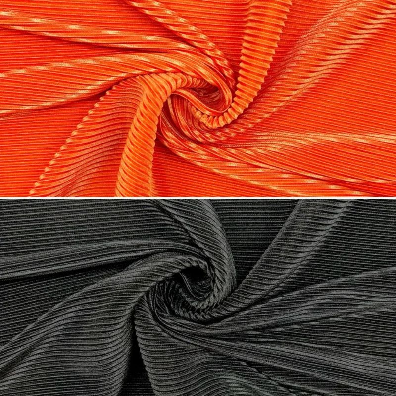 Linear Textured Polyester Fabric