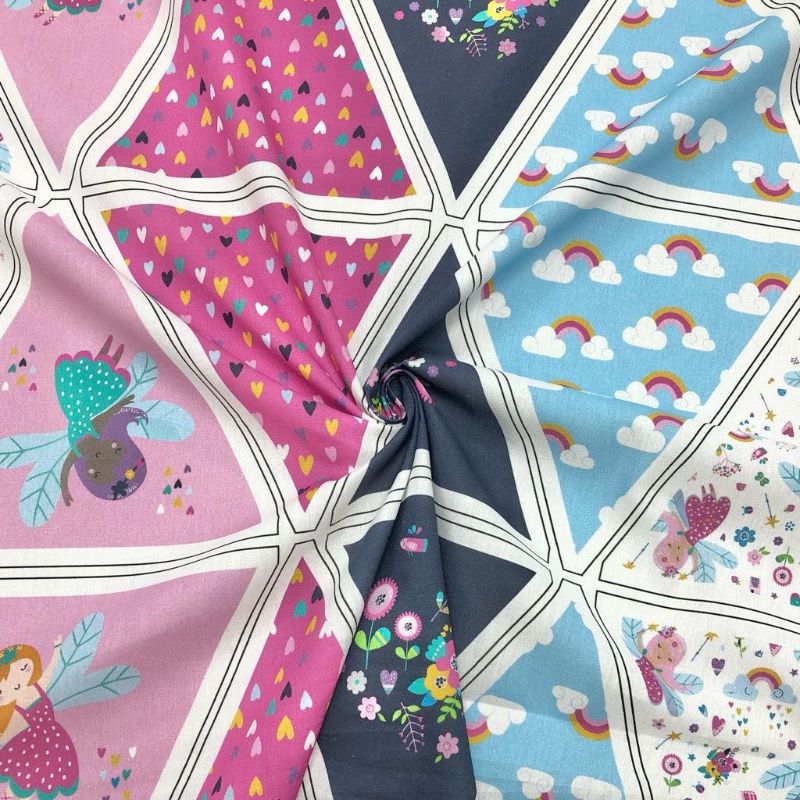 Little Johnny Fairy Bunting Cotton Fabric