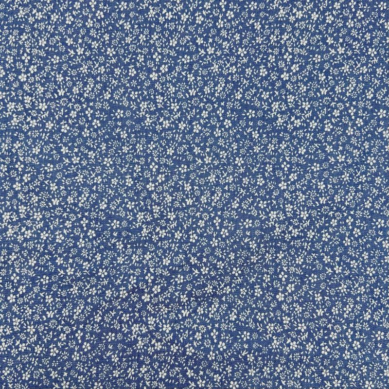 Little Sprigs Chambray Denim Fabric