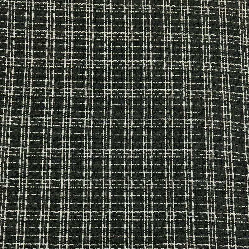 Lurex Checkered Tweed Fabric