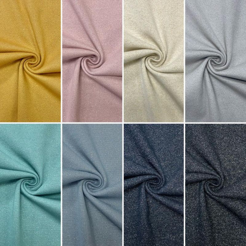 Lurex Tubular Cuffing Fabric