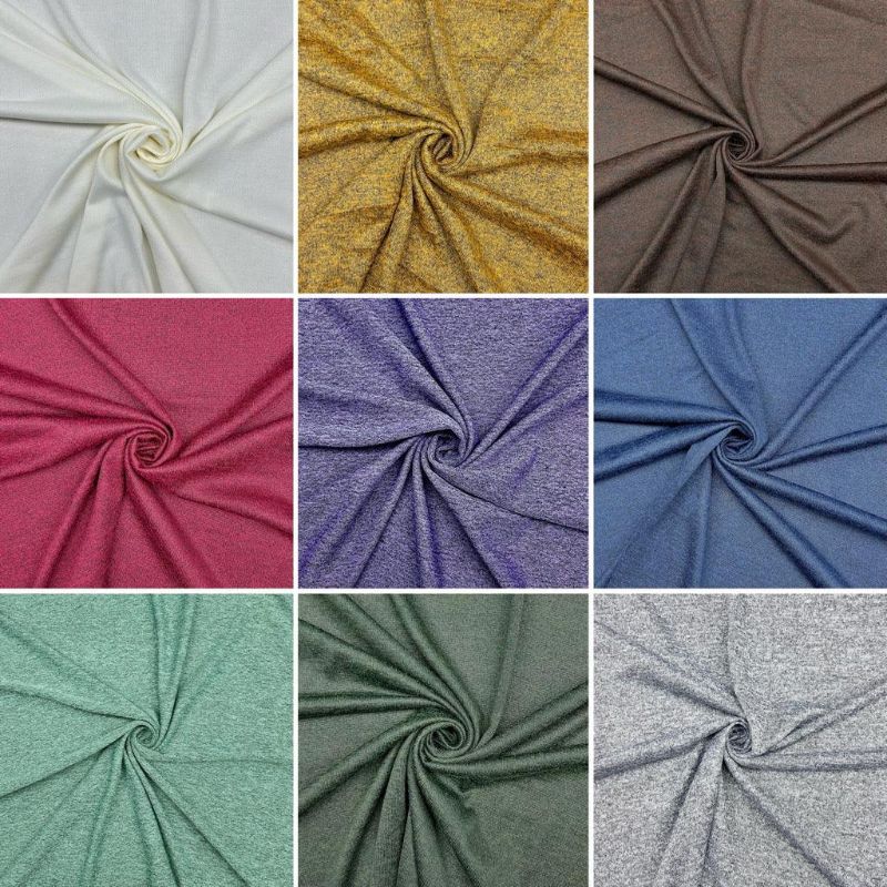 Melange Knit Fabric