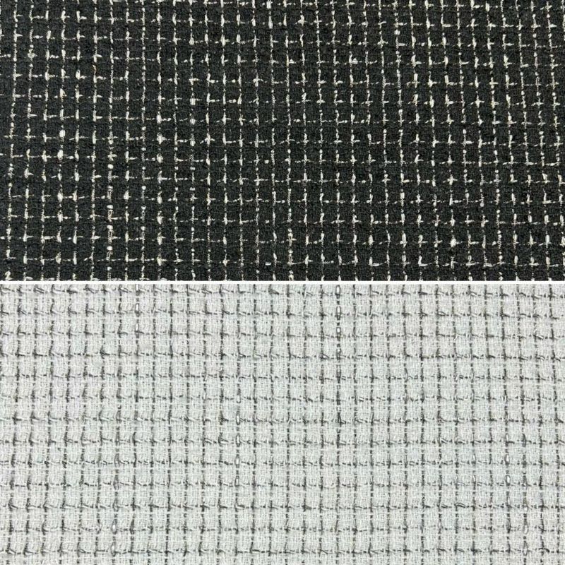 Mini Squares Tweed Fabric