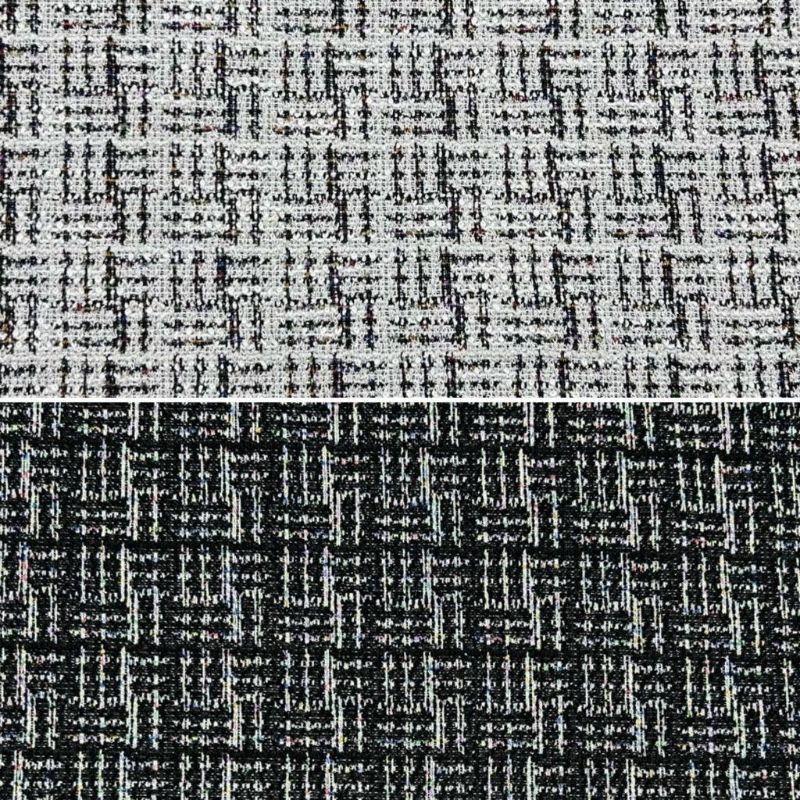 Multicoloured Threads Tweed Knit Fabric