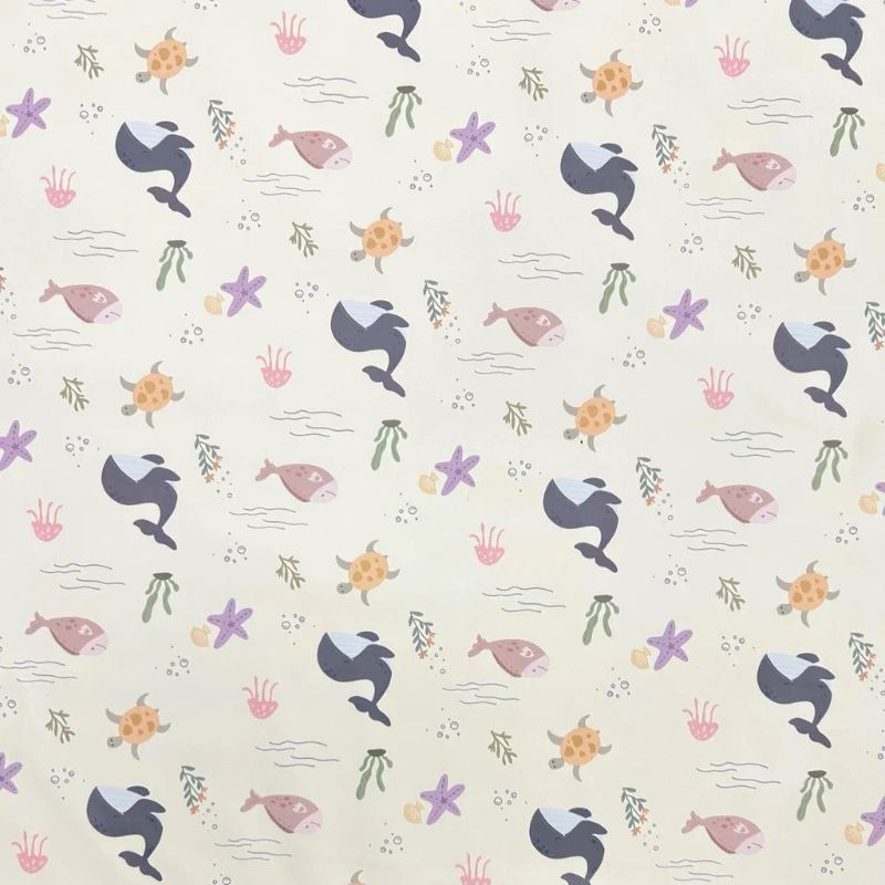 Ocean Friends Raincoat Fabric