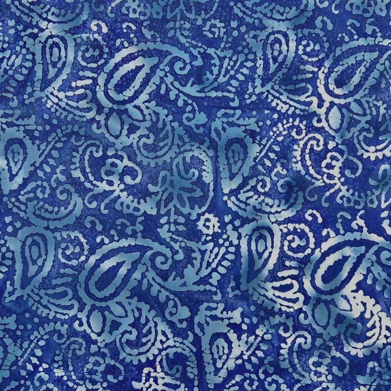 Paisley Garden Cotton Batik Fabric